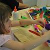 Isn't art fun!  We have awesome activities like pottery painting for the whole family to enjoy!